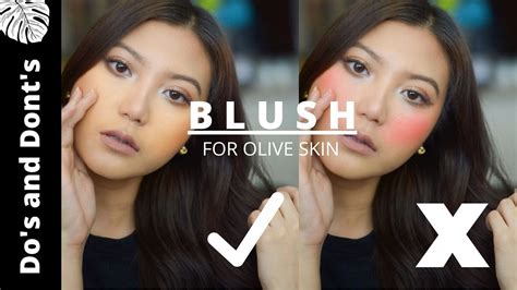 best blush olive skin